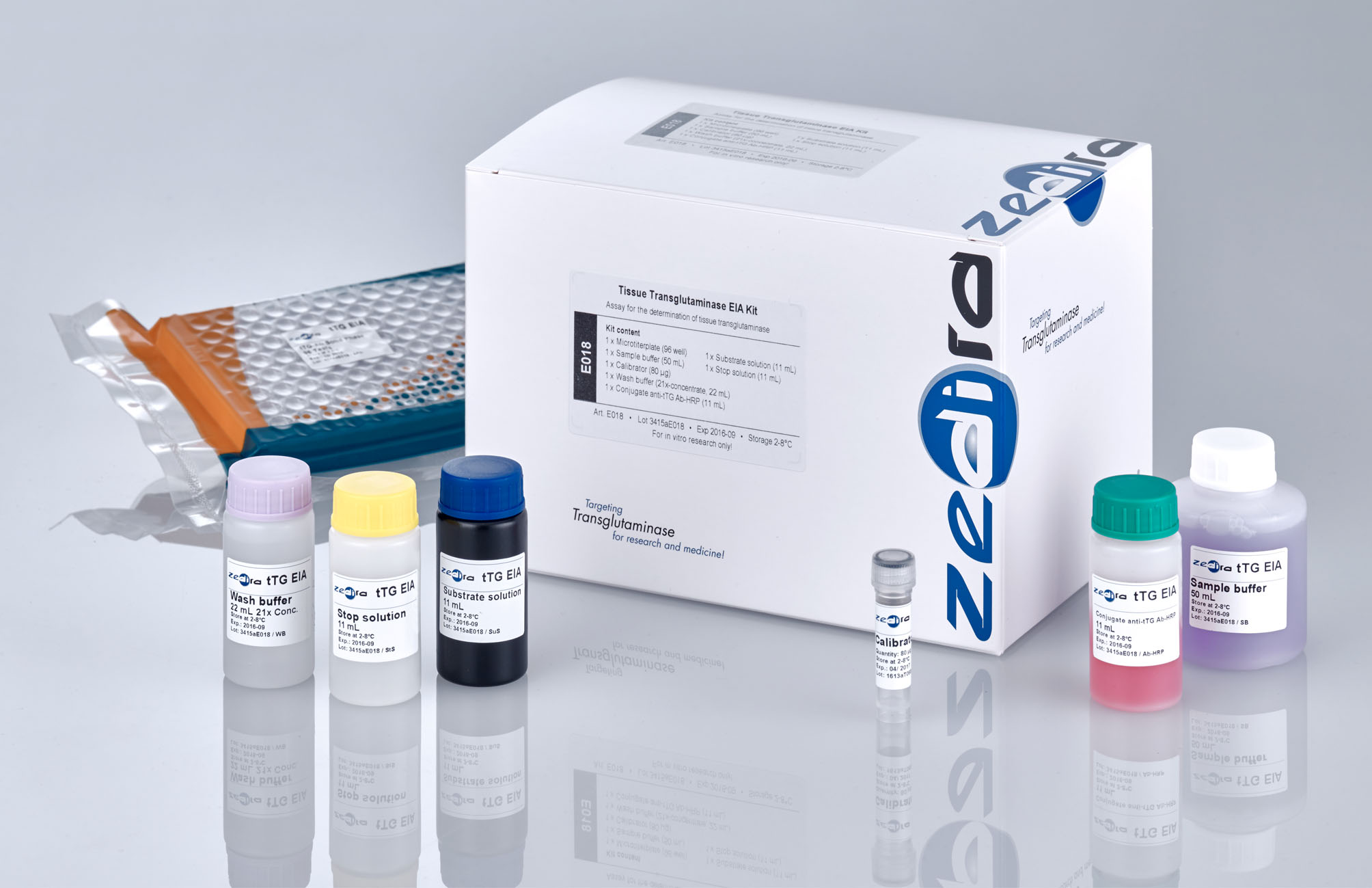 TG2 EIA for quantification