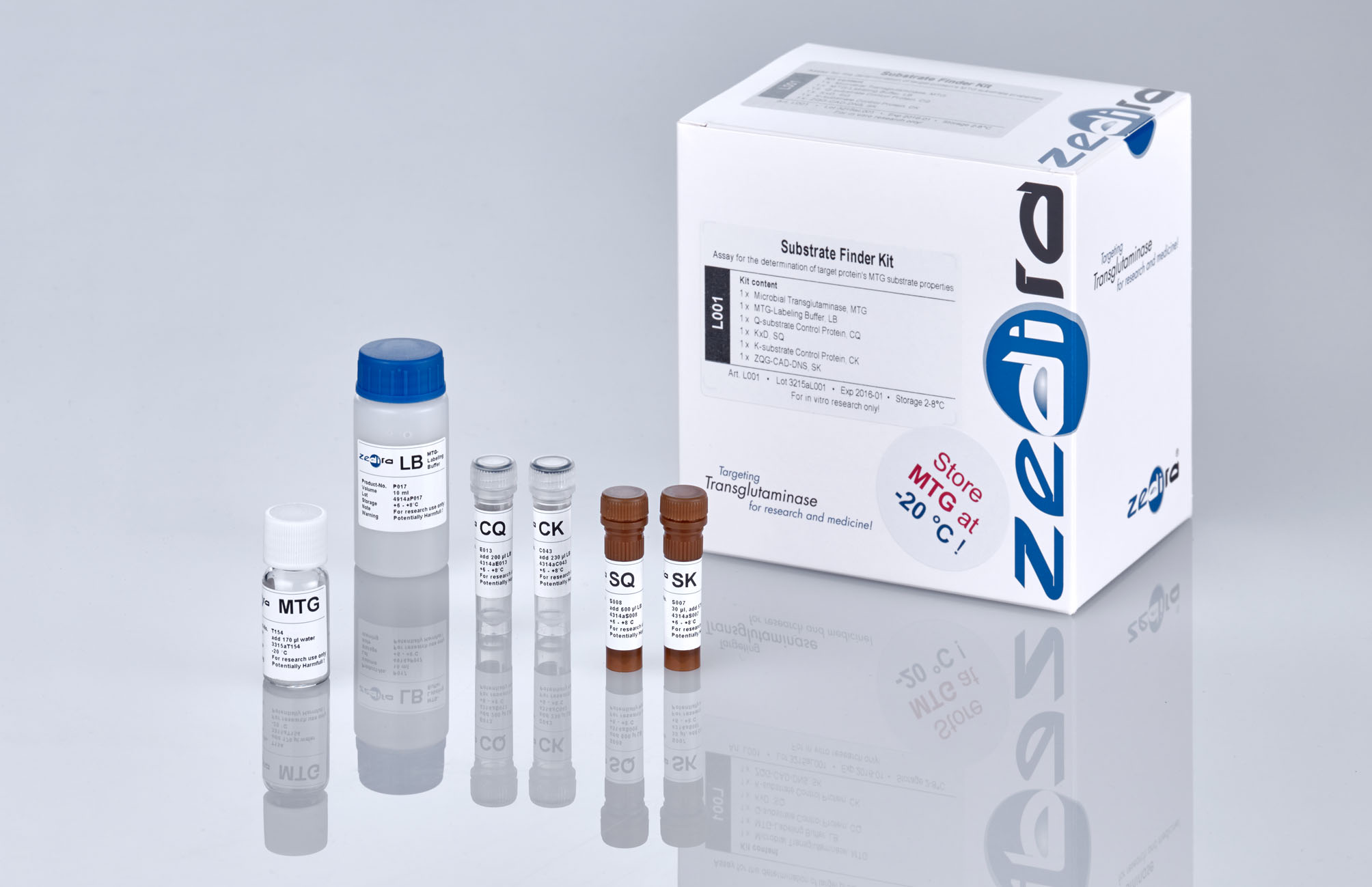 Transglutaminase Substrate Finder Kit L001 Zedira